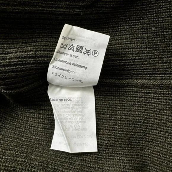 J. Crew Men's Green Button-Up Cardigan - Picture 7 of 8